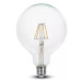 Žiarovka LED Filament E27 6W, 6400K, 806lm, G125 VT-2147 (V-TAC)