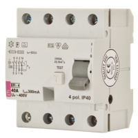 Chránič prúdový EFI-4 4p A G/KV 25/0,1A 10kA (ETI)