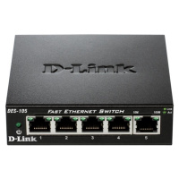 D-Link DES-105 5-portový 10/100 Switch