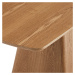 Jedálenský stôl s doskou v dubovom dekore v prírodnej farbe 90x180 cm Star – Furnhouse