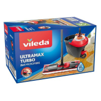 Súprava upratovacia Vileda Ultramax TURBO Microfibre 2v1 mop+vedro