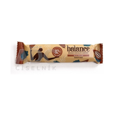 BALANCE MLIEČNA ČOKOLÁDA PRALINE