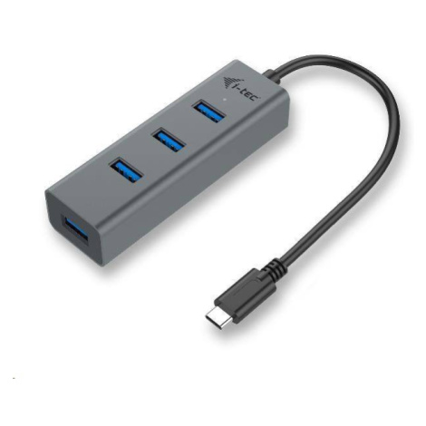 iTec USB-C Metal 4-portový HUB I-TEC