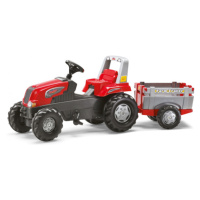 Šlapací traktor RT s prívesom Rolly Toys 800261