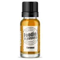 Prírodná koncentrovaná vôňa 15ml karamel - Foodie Flavours - Foodie Flavours