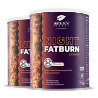 Night FatBurn Extreme 1+1 | Nočný spaľovač tukov | Schudnite v noci | Zmenšte pás | Prírodný | E