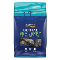 FISH4DOGS Dentálne maškrty pre psov morská ryba - prúžky 500g