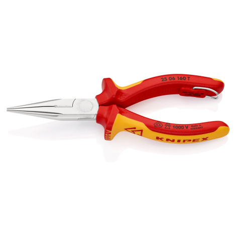 KNIPEX Kliešte pologuľaté s britmi TT 2506160T