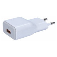 Solight USB nabíjací adaptér, fast charge: 1x USB Qualcomm, 5V2A/9V1.5A/12V1A,  AC 230V