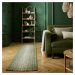 Běhoun Mottle Jute Ombre Green - 60x230 cm Flair Rugs koberce