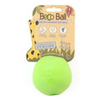 BECOBALL LOPTICKA Z PRIRODNEJ GUMY, L (7,5 CM), ZELENA