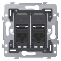 Prístroj zásuvka dátová 2xRJ45CAT5E UTP (NIKO)