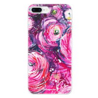 Odolné silikónové puzdro iSaprio - Pink Bouquet - iPhone 8 Plus
