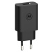 Motorola TurboPower nabíjačka 20W USB-A s USB-C káblom čierna