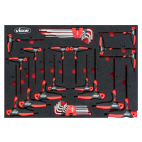 Sada úhlových šroubováků a s T-rukojetí