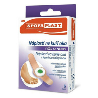 3M™ SPOFAPLAST 183 Náplasti na kurie oká 70 mm x 12,5 mm 6 kusov