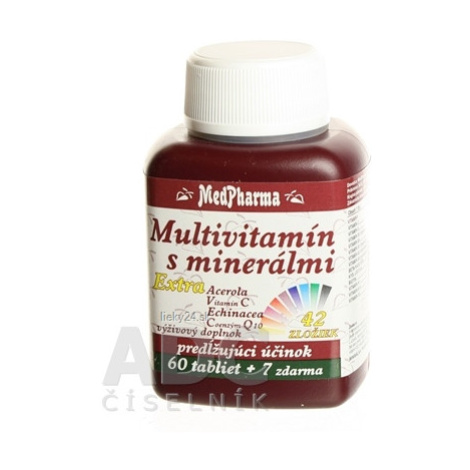 MedPharma MULTIVITAMIN S MINERÁL. EXTRA 42 ZLOŽIEK