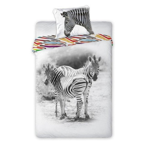 Bavlnená posteľná bielizeň Wild Zebra 160x200 cm FARO