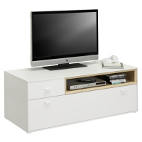 Hom`in TV DIEL, biela, farba duba, 130/48/50 cm