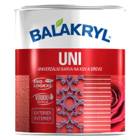 BALAKRYL UNI lesklý - Univerzálna vrchná farba 1000 - biela 0,7 kg + 20% zadarmo