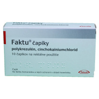 FAKTU čapíky 100 mg/2,5 mg 10 ks