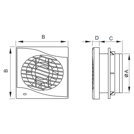 Stropné ventilátory MEXEN