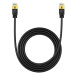 Kábel Baseus Cat 7 Gigabit Ethernet RJ45 Cable 1m black