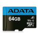 ADATA Micro SDXC Premier 64 GB 85 MB/s UHS-I A1 + SD adaptér