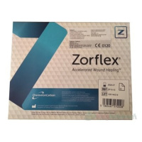 Zorflex krytie na rany s aktívnym uhlím 10x10 cm, 1x10 ks