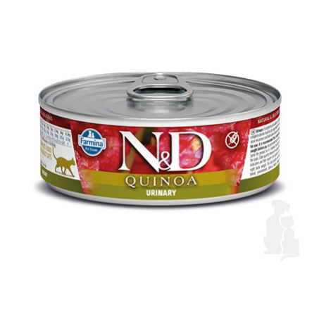 N&D CAT QUINOA Adult Urinary Duck & Cranberry 80g + Množstevná zľava 1+1