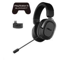 ASUS slúchadlá TUF GAMING H3 WIRELESS, Gaming Headset, gun metal