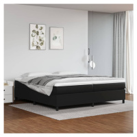 vidaXL Rám na boxspring posteľ, čierny 200x200 cm, umelá koža