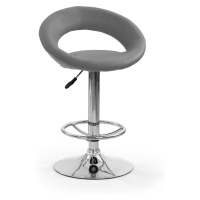 HALMAR H-15 barová stolička sivá / chróm
