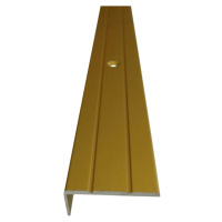 Döllken Profiles Schodová hrana DP 31 skrutkovacia 25 x 10 x 900 mm, zlatá