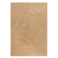 Kusový koberec Solace Lino Leaf Stone - 160x230 cm Flair Rugs koberce