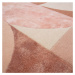 Ružový vlnený koberec 200x300 cm Earth – Asiatic Carpets