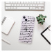 Odolné silikónové puzdro iSaprio - Handwriting 01 - black - iPhone 14 Plus