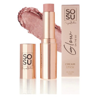SOSU Cosmetics Krémová lícenka v tyčinke Glow on the go Pink 7 g