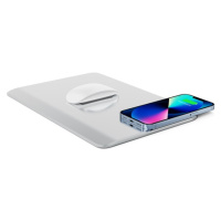 CubeNest Magnetic Wireless charging mouse pad S1M2 - Silver