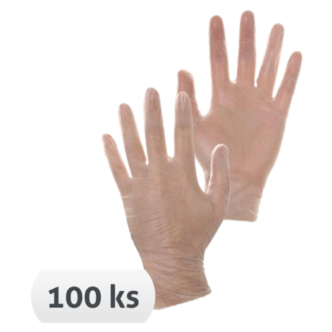 Jednorazové vinylové rukavice CXS Mose 100 ks