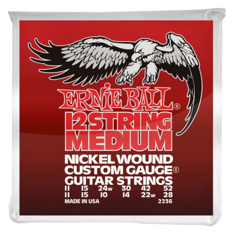 Ernie Ball 2236 Nickel Wound 12-String Medium