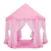 Ružový tylový stan na hranie pre deti