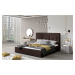 ELTAP CLOE 160X200 STELAZ Z KOVU./PLYNOVY ZDVIHAC/KONT, SAWANA 26, DARK BROWN, 23927