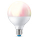 WiZ G95 LED žiarovka E27 11 W globe matná RGB