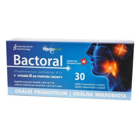 FAVEA Bactoral + Vitamín D 30 tabliet