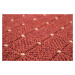 Kusový koberec Udinese terra kruh - 120x120 (průměr) kruh cm Condor Carpets