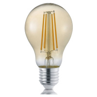 LED filamentová E27 8W gold Switch stmievač 2700K