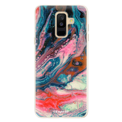 Silikónové puzdro iSaprio - Abstract Paint 01 - Samsung Galaxy A6+
