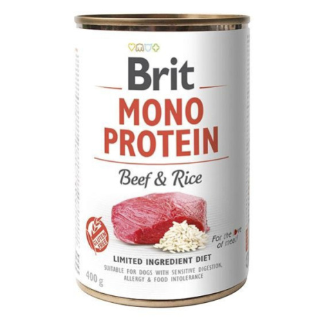 Brit Mono Protein 400g - Hovädzie S Ryžou