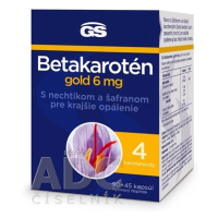 GS Betakarotén gold 6 mg s nechtíkom a šafranom 90+45 ks
